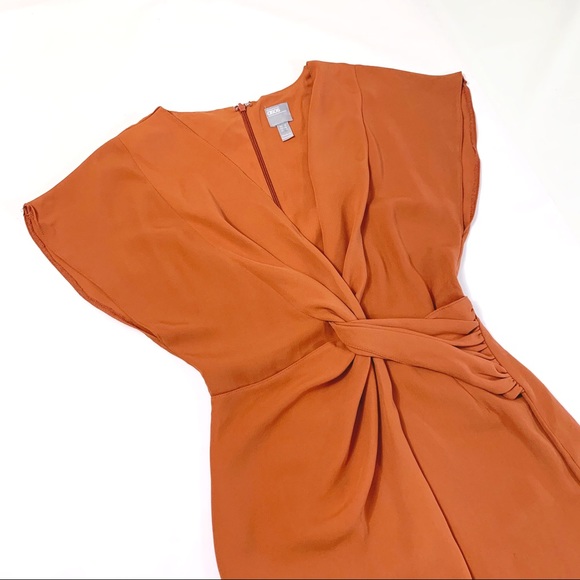 ASOS front twist midi wrap dress - Picture 6 of 13